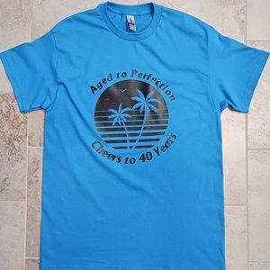 Aged to Perfection-Cheers to 40 Years Tshirt